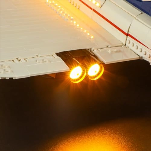 Lighting Kit for LEGO Icons Concorde 10318