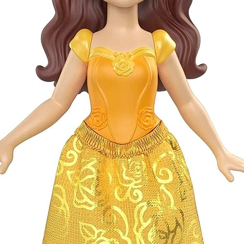 Belle Articulated Doll - 9cm Plastic Ages 3+