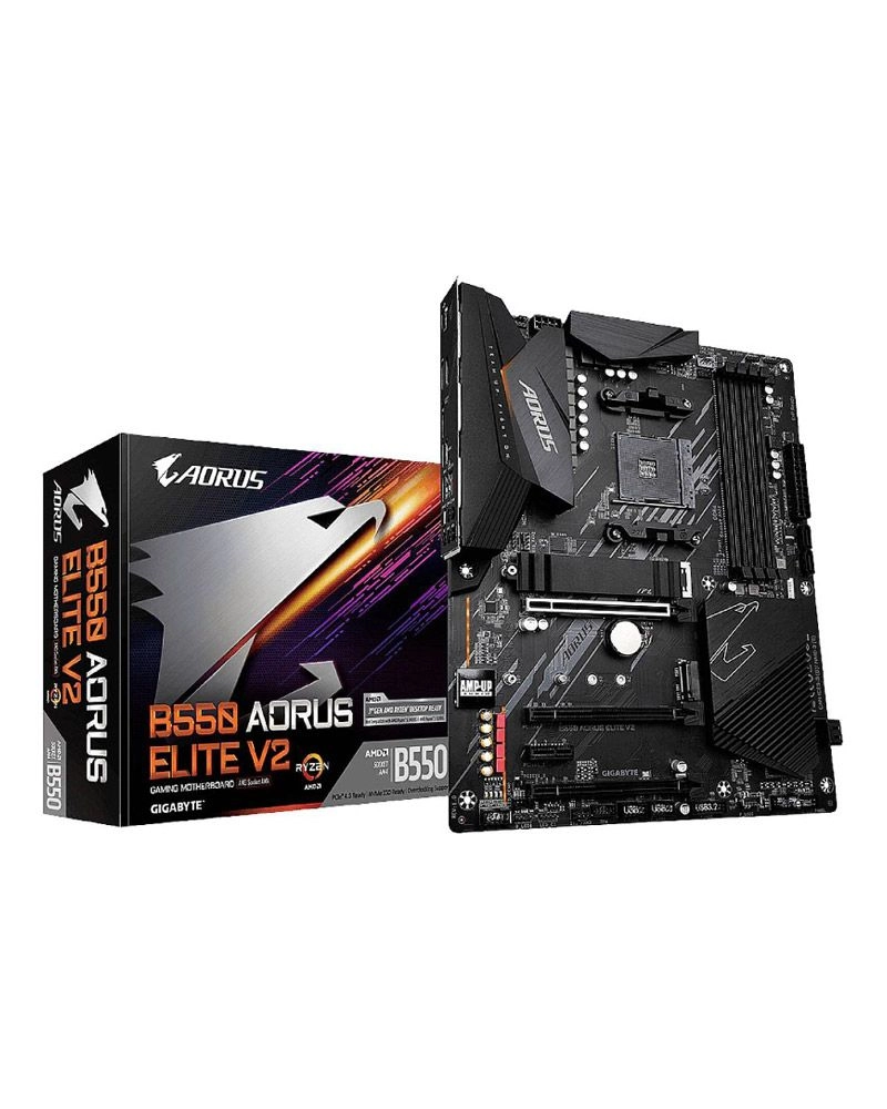 GIGABYTE B550M AORUS ELITE - Ryzen 5000 Series DDR4 4 DIMMs PCIe 4.0