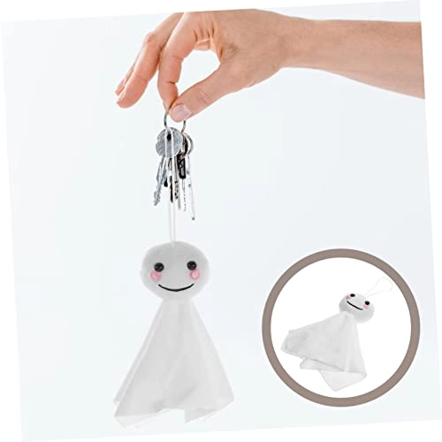 Sunny Doll Pendant - 10 Pcs White Key Chain