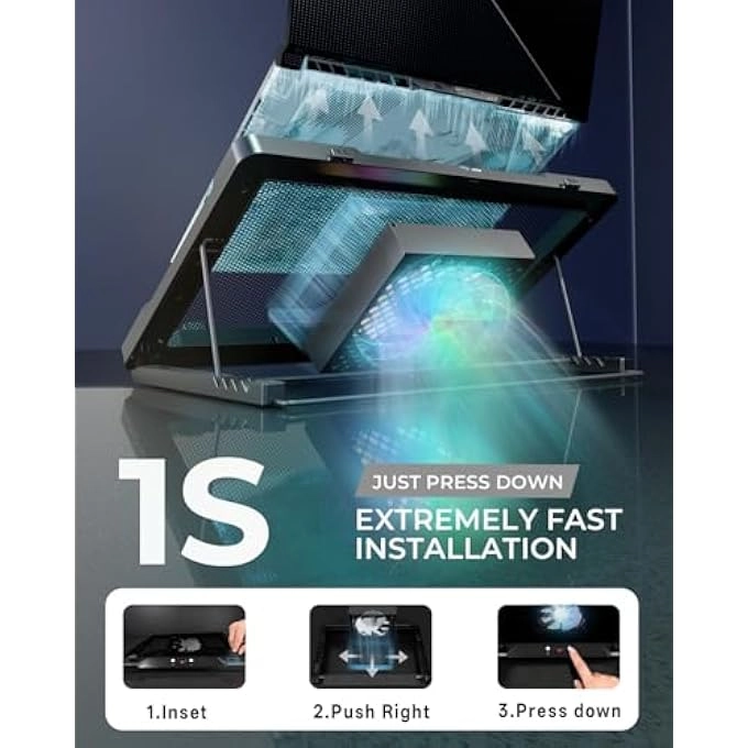 LAPTOP COOLING PAD - 5 12-15.6 INCH