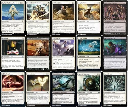 Elite Commander Enchantment Aura - 100 Card