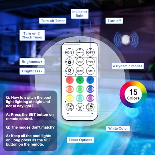 P-APPYD-1P - Rechargeable 4000mAh 300+ Dimmable IP68 Waterproof Pack