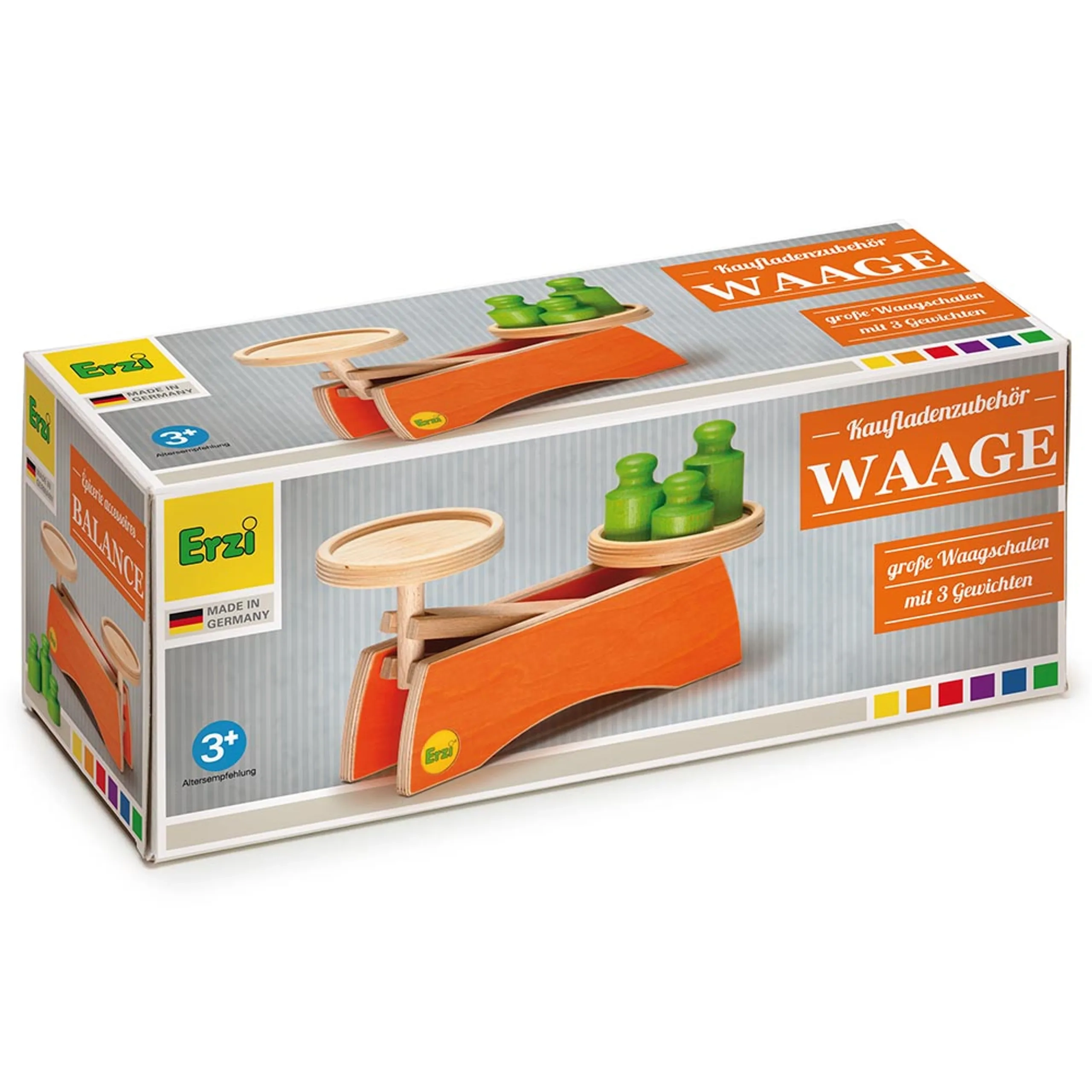 Wooden Scale - Suitable for 3-6 years 4 pieces