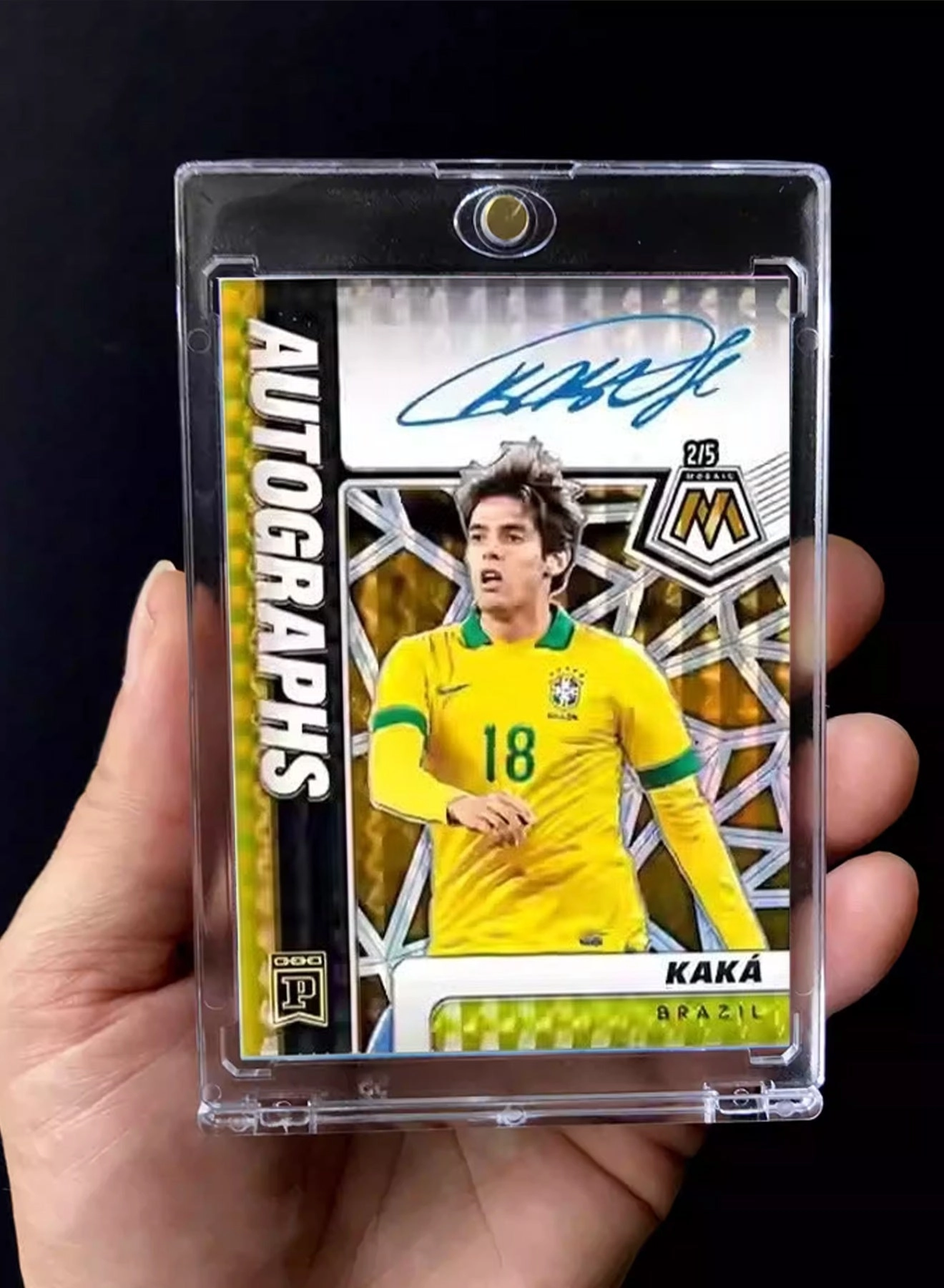 Kaka Signature Football Card