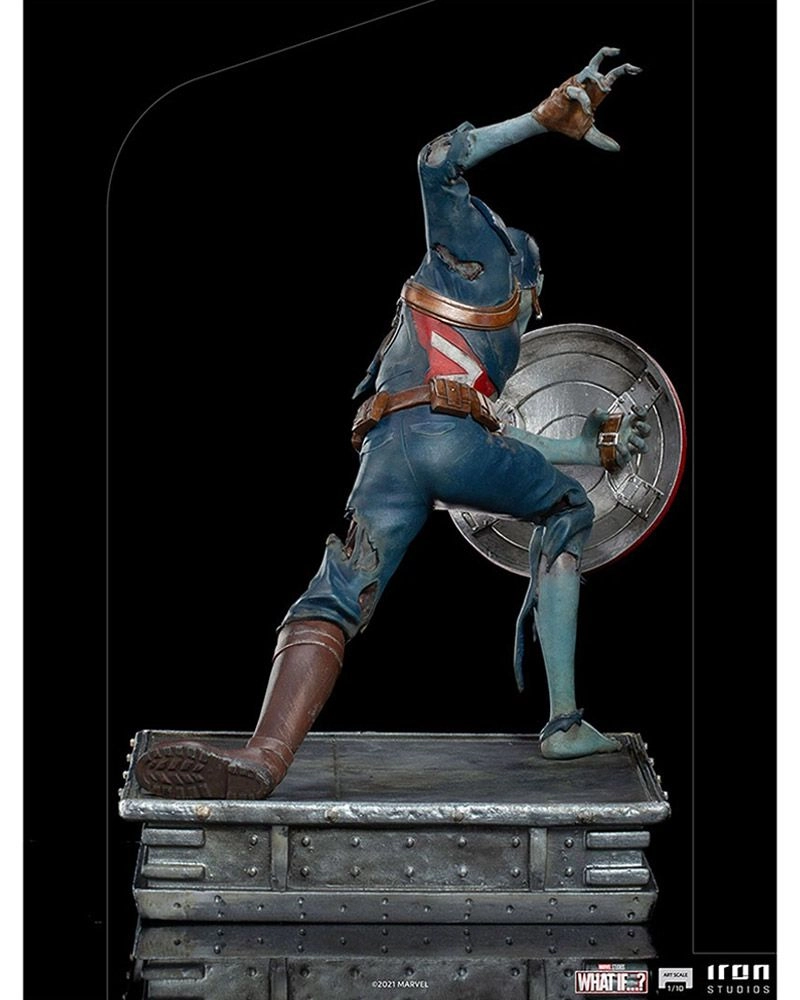 Captain America - Marvel - What if Captain America Zombie Art - 1/10 Scale Statue