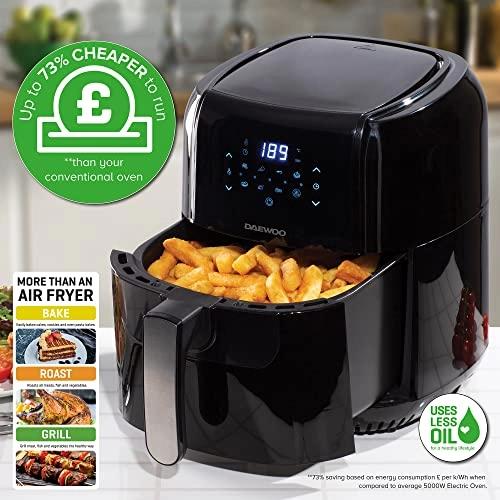 Glass Air Fryer DAF-55GT