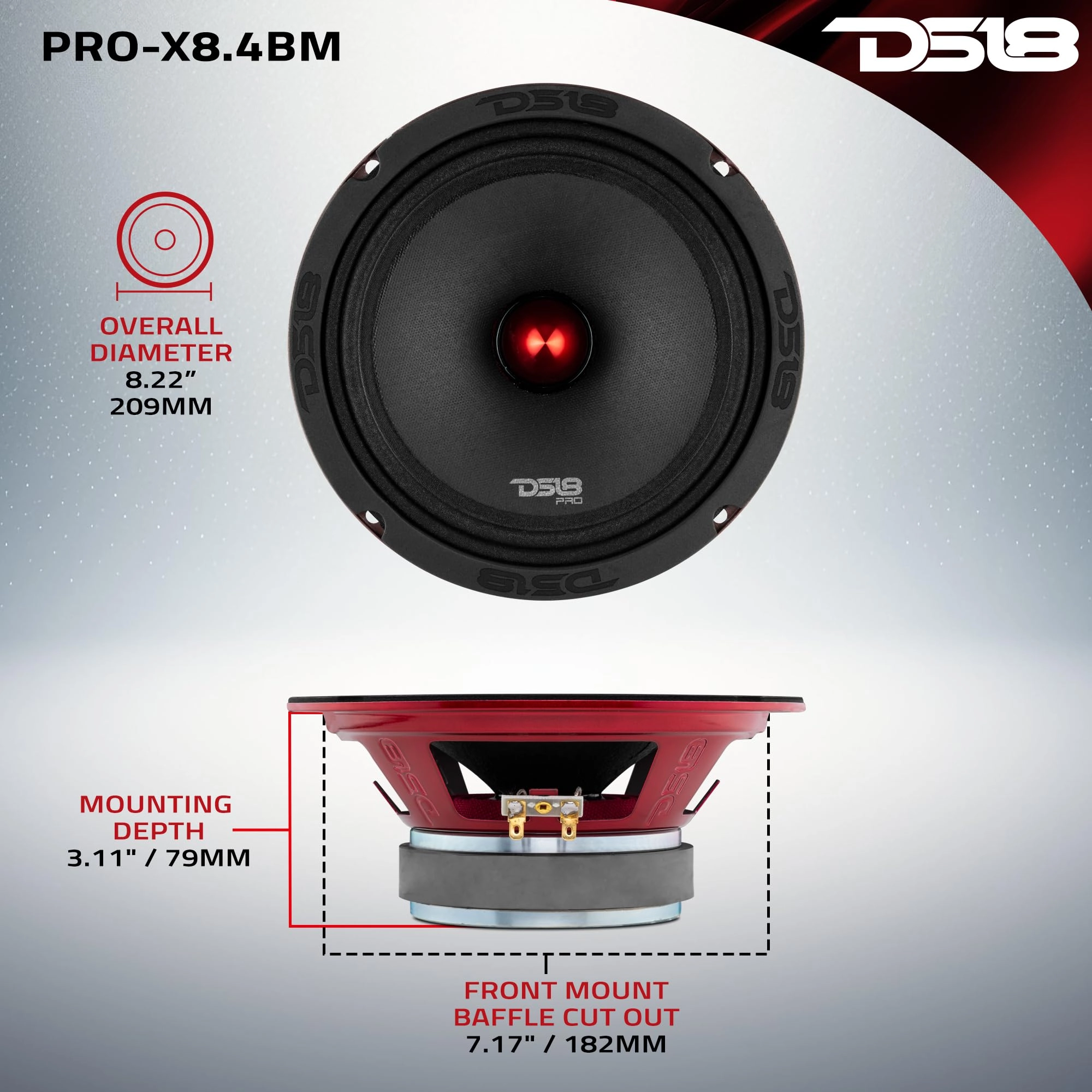 PRO-X8.4BMPK - 8 Inches Tweeter