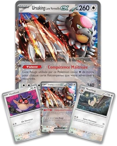 Ursaking Moon Vermeille-ex - 1 Glossy Promo Card 2 Glossy Cards 1 Large Glossy Card 4 Boosters