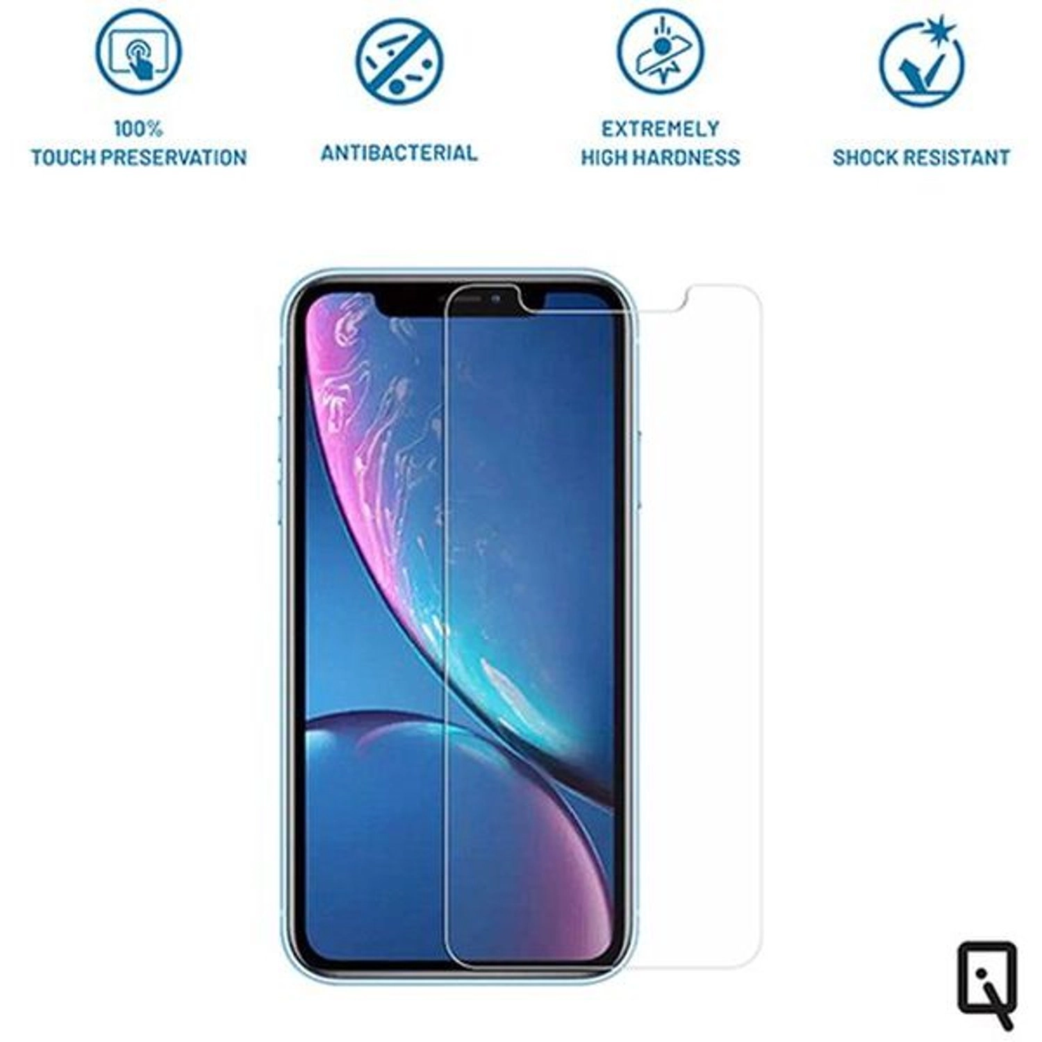 Tempered Glass Screen Protector - iPhone 11/XR