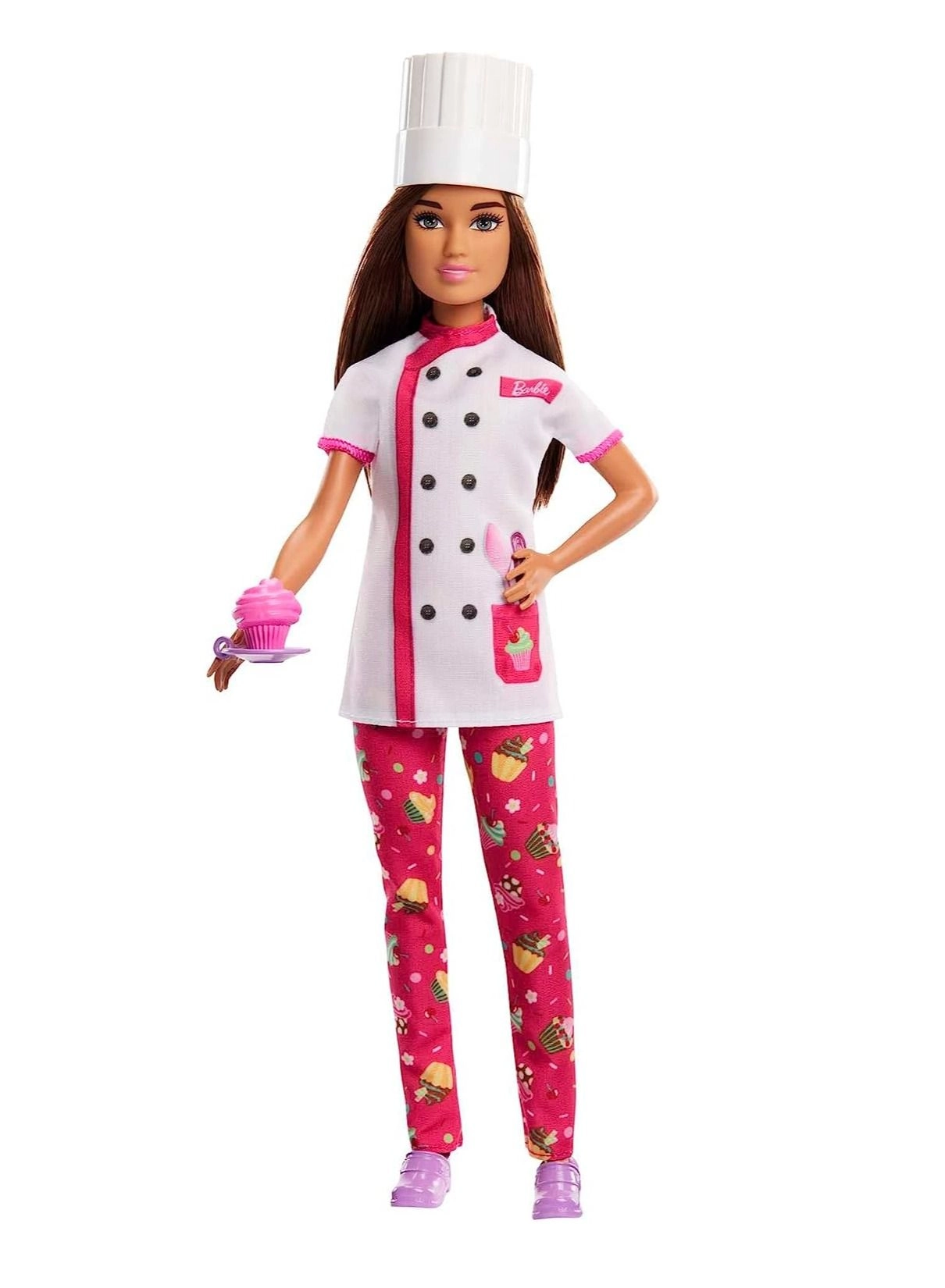 Barbie Pastry Chef Doll - Accessories Ages 3+