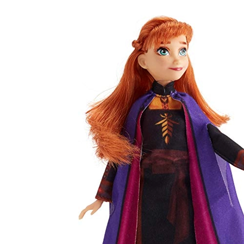 Anna Fashion Doll - Long Red Hair Outfit Inspired by Frozen 2 Ages 3+