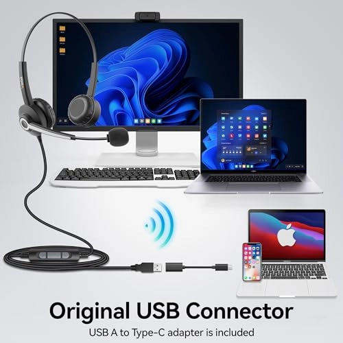 682NUSB Wired Headset