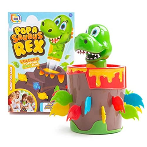 Popa Saurus Rex Pop Up Game - 3 years+ 11 pieces
