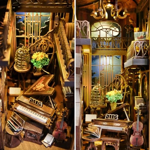 Book Nook Kit - Pianist With Nightingale