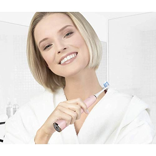 Sonic electric toothbrush - USB rechargeable 6 modes 4 brush heads