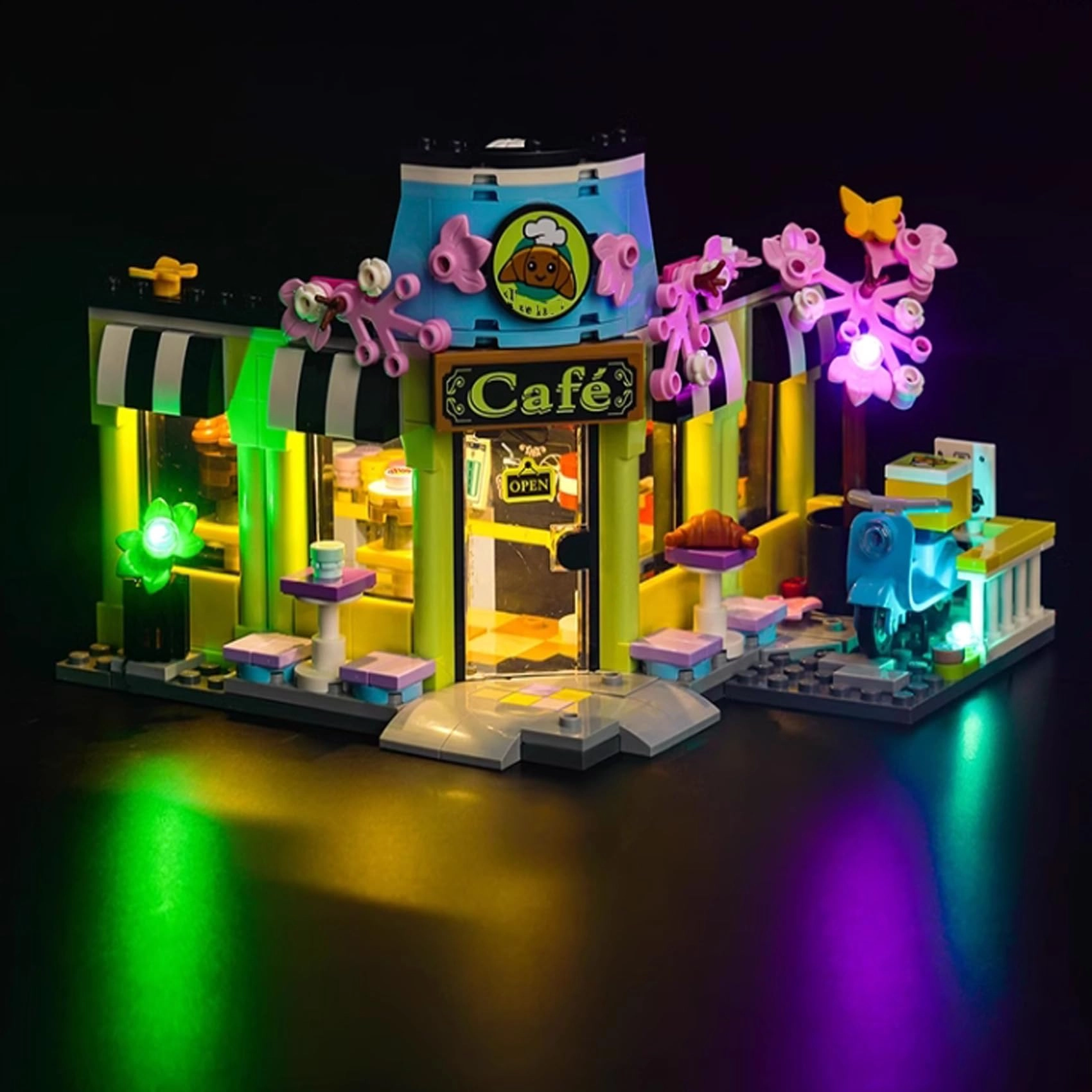 LED Light kit for LEGO Cafe Model 42618
