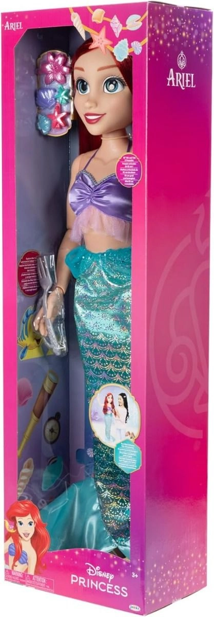 Ariel Doll - 32-Inches Plastic Ages 3+