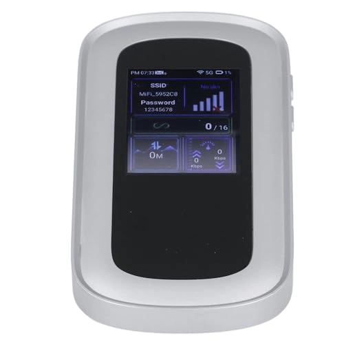 5G Portable WiFi Hotspot Router - 2.77Gbps 802.11ax