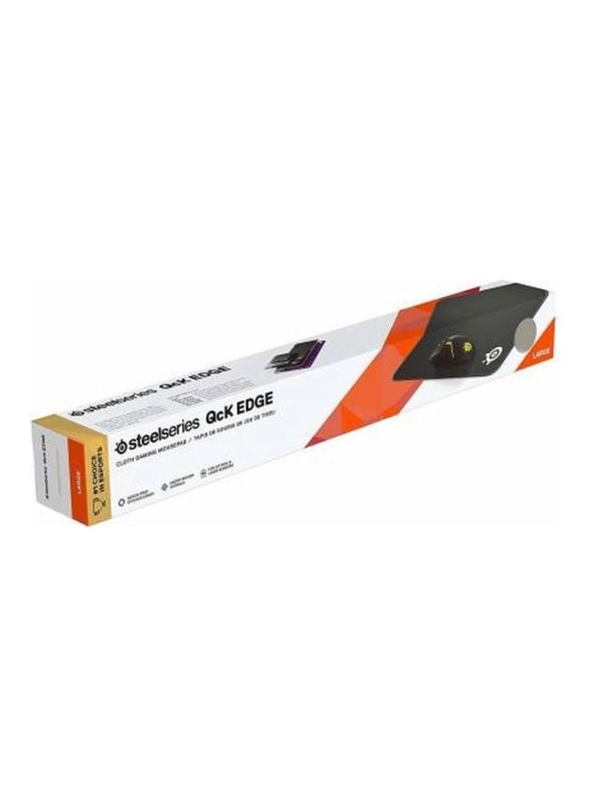 QcK Edge Large Cloth Gaming Mouse Pad - 45x40 cm