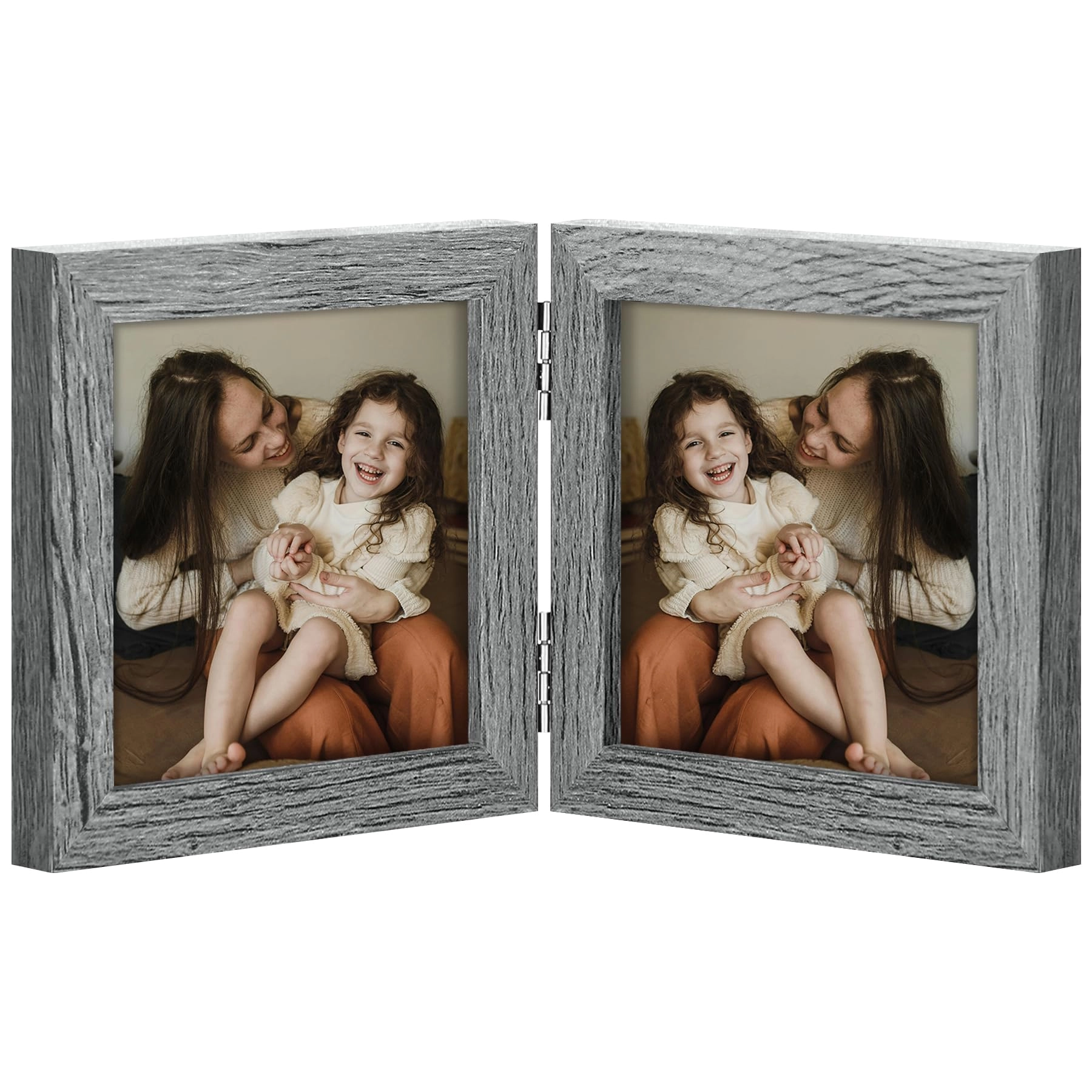 Double Picture Frame - 4x4 2.0 Count
