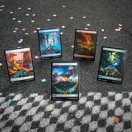 Aetherdrift Play Booster - 9pcs + Land cards - 40pcs + Alt-Art Card - 1pcs + Exclusive Accessories