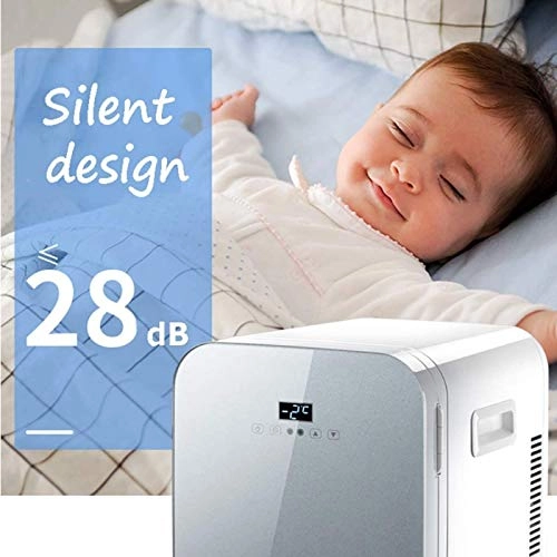 Single Door Mini Fridge - Portable Dual Voltage