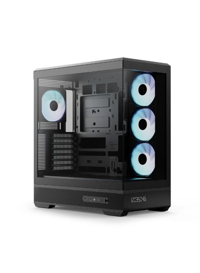 Aerocool B507F-G-BLK - Side window Mid Tower