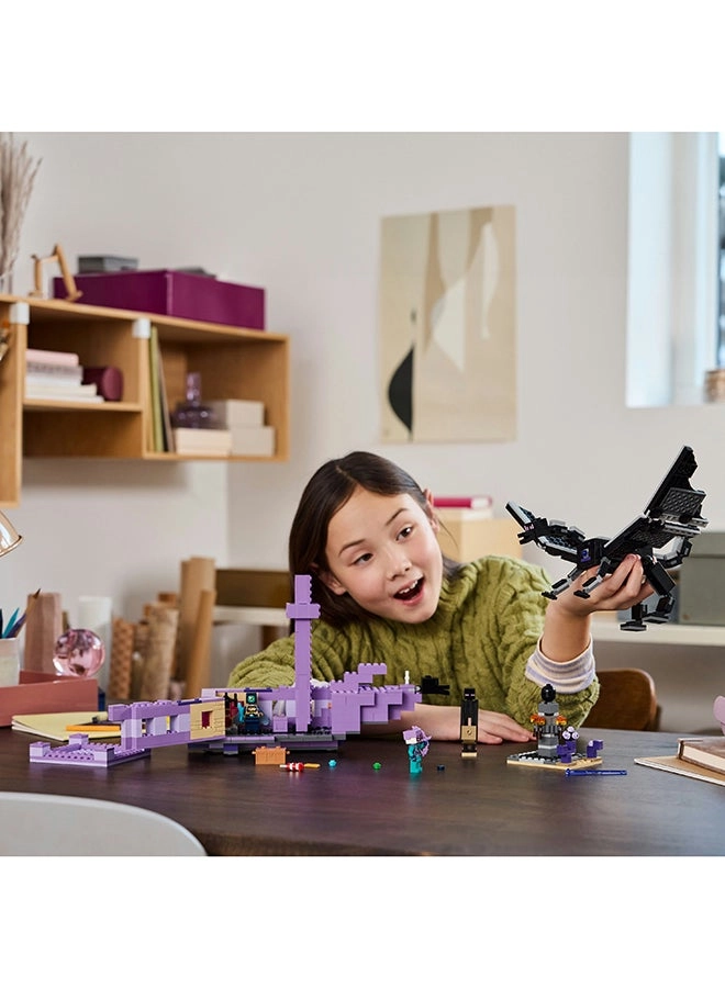 Minecraft The Ender Dragon and End Ship (21264)