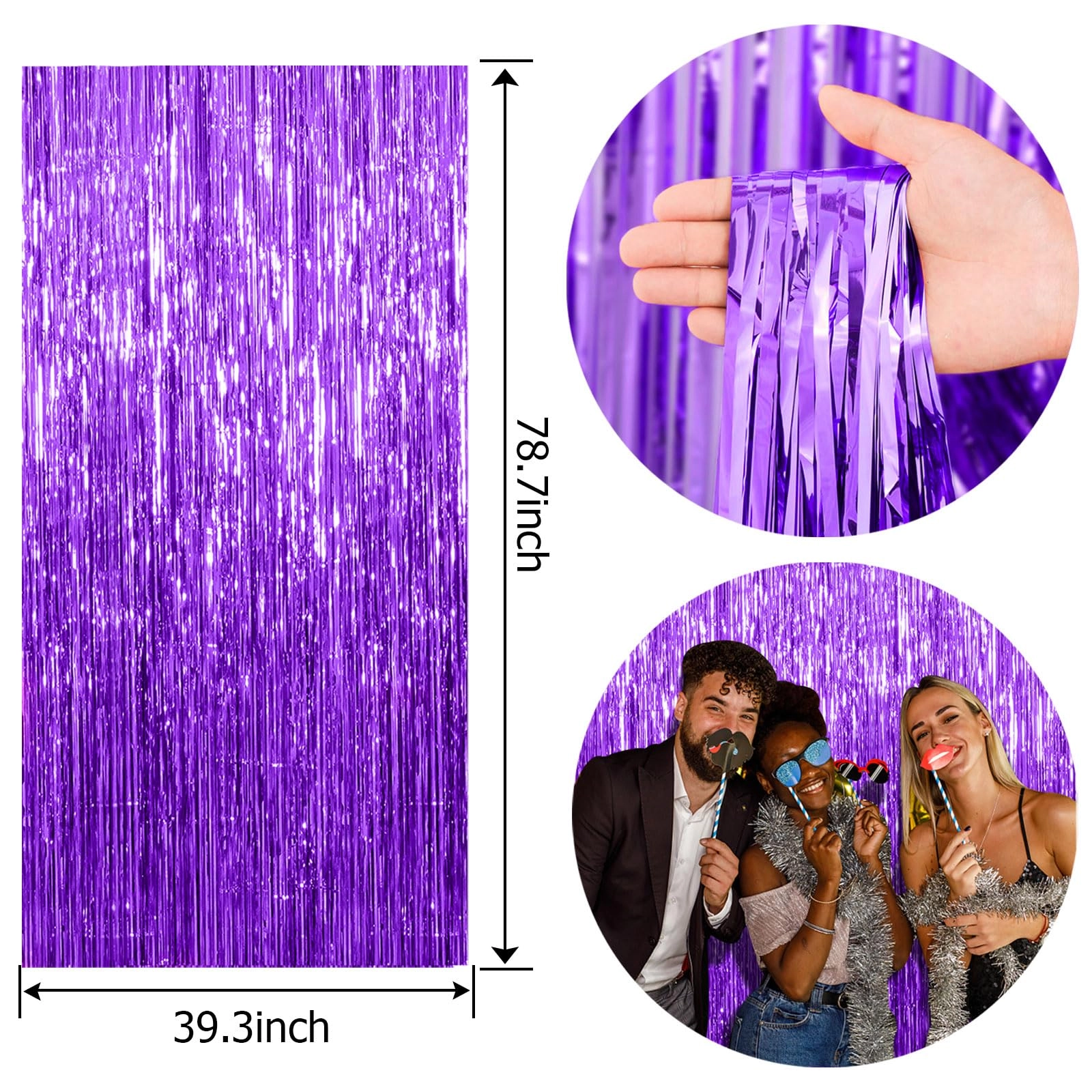 Foil Curtain - 10 Pack