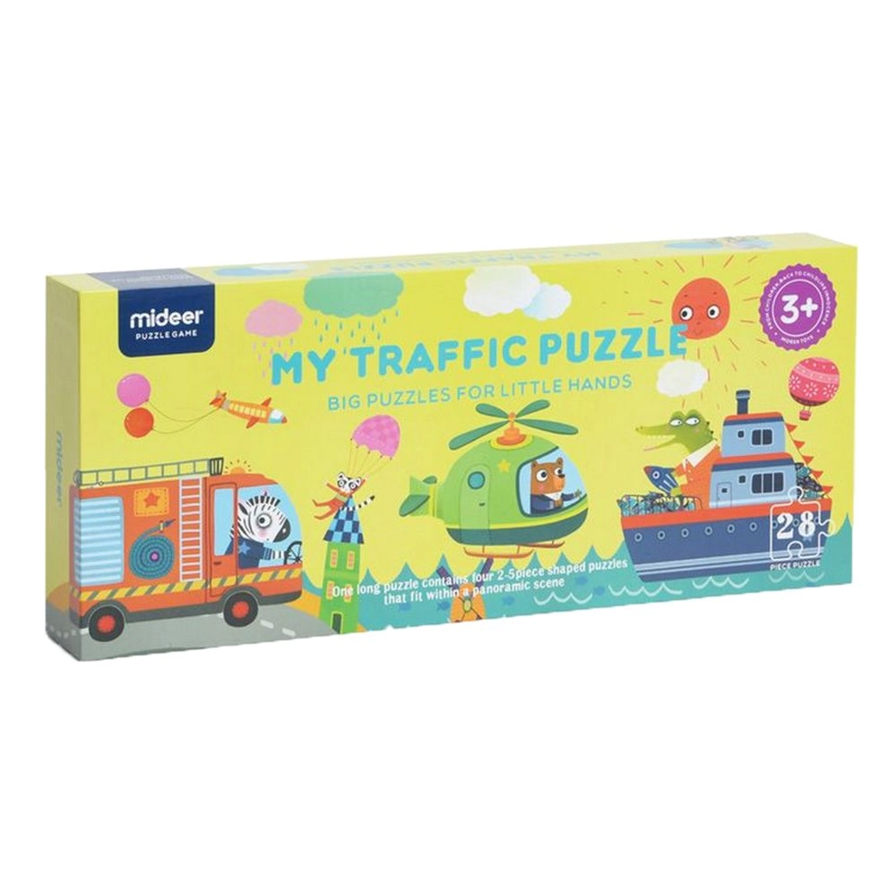 Traffic Puzzle - 3 + 28 pieces