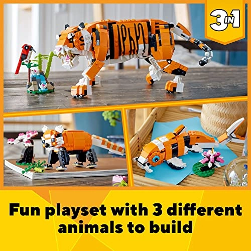 Creator 3in1 Majestic Tiger (31129) - Animals