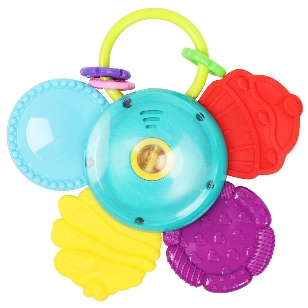 Baby Flower Sweet Candy Rattle Teether Toy - Suitable for 3 months and above