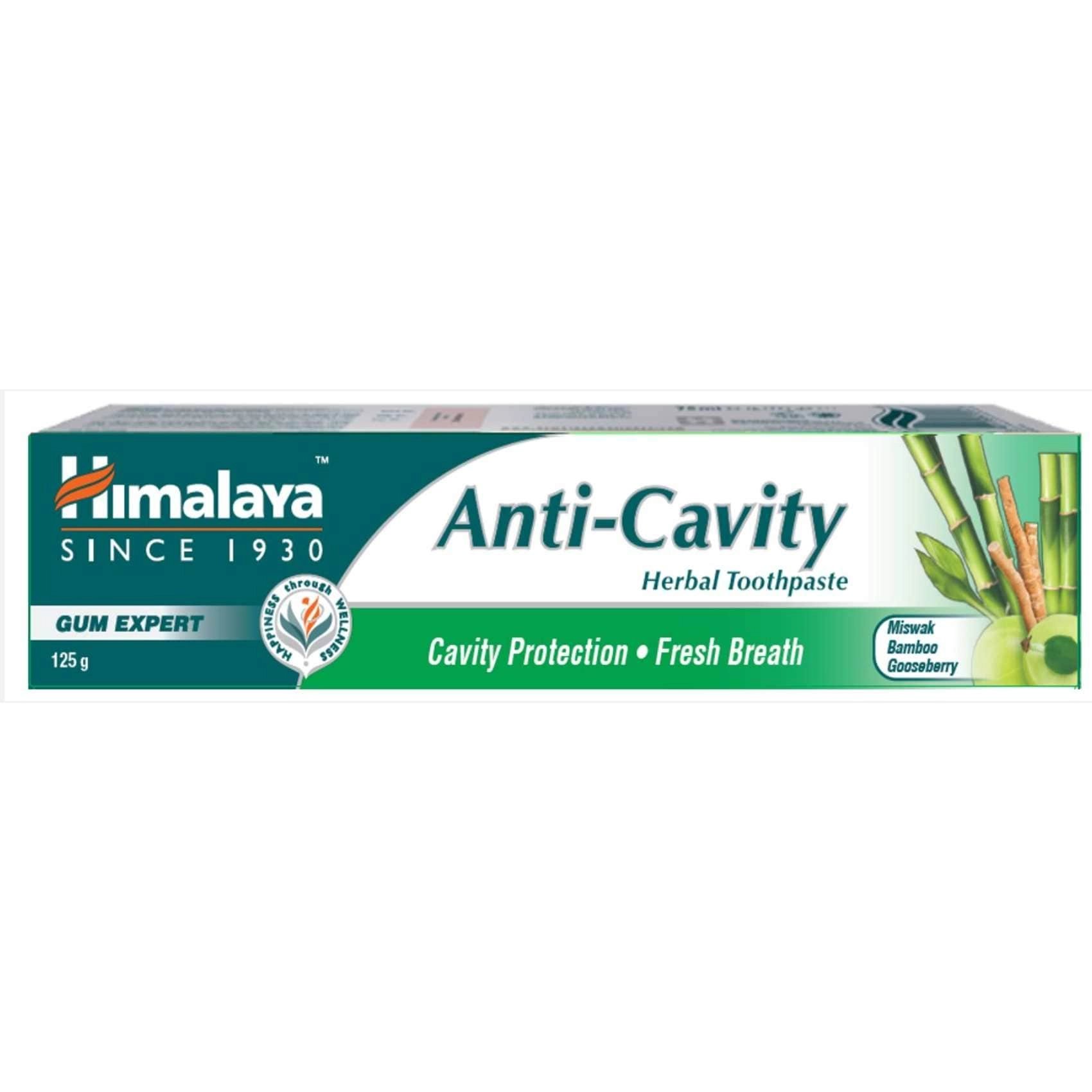Himalaya Gum Expert Anti-Cavity Miswak Bamboo and Gooseberry Toothpaste 125g