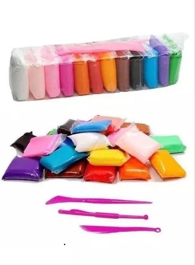 Air Dry Clay - Non-Toxic with Tools 12pcs.