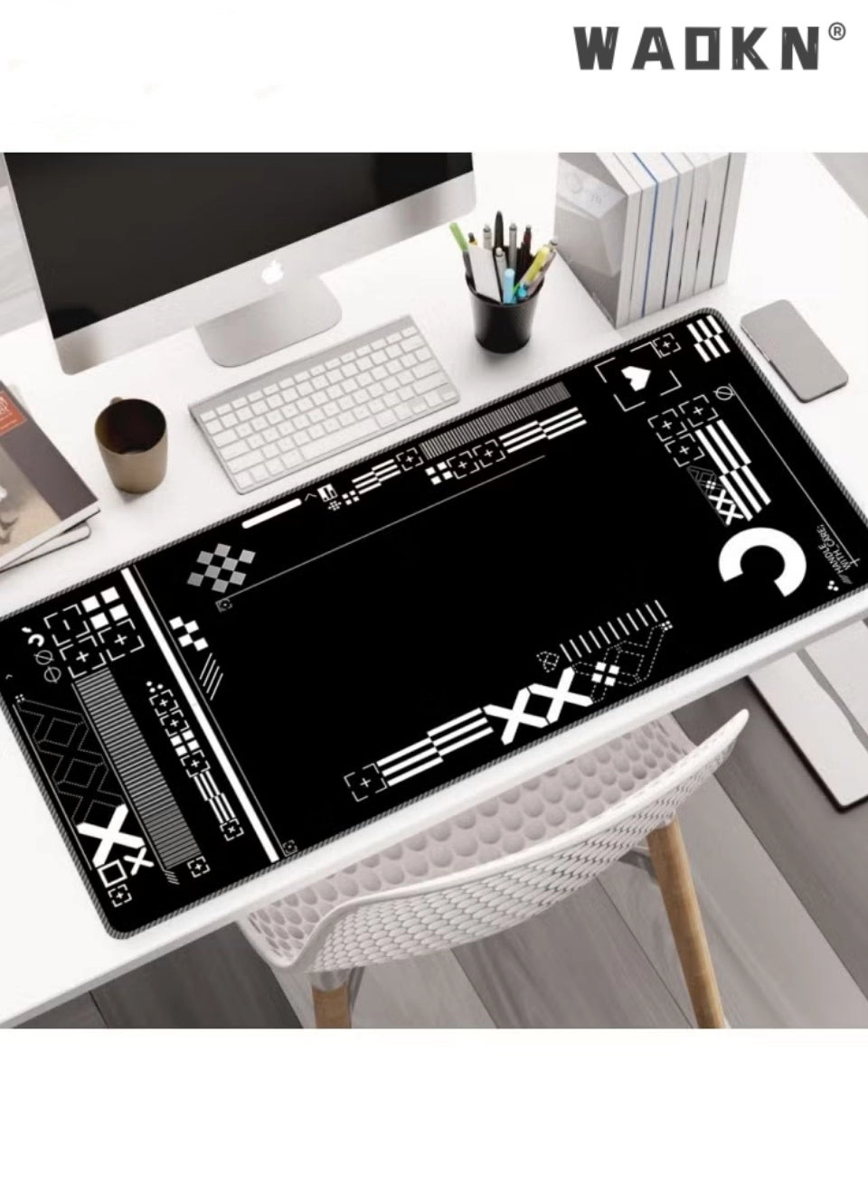 L Leather Gaming Mouse Pad