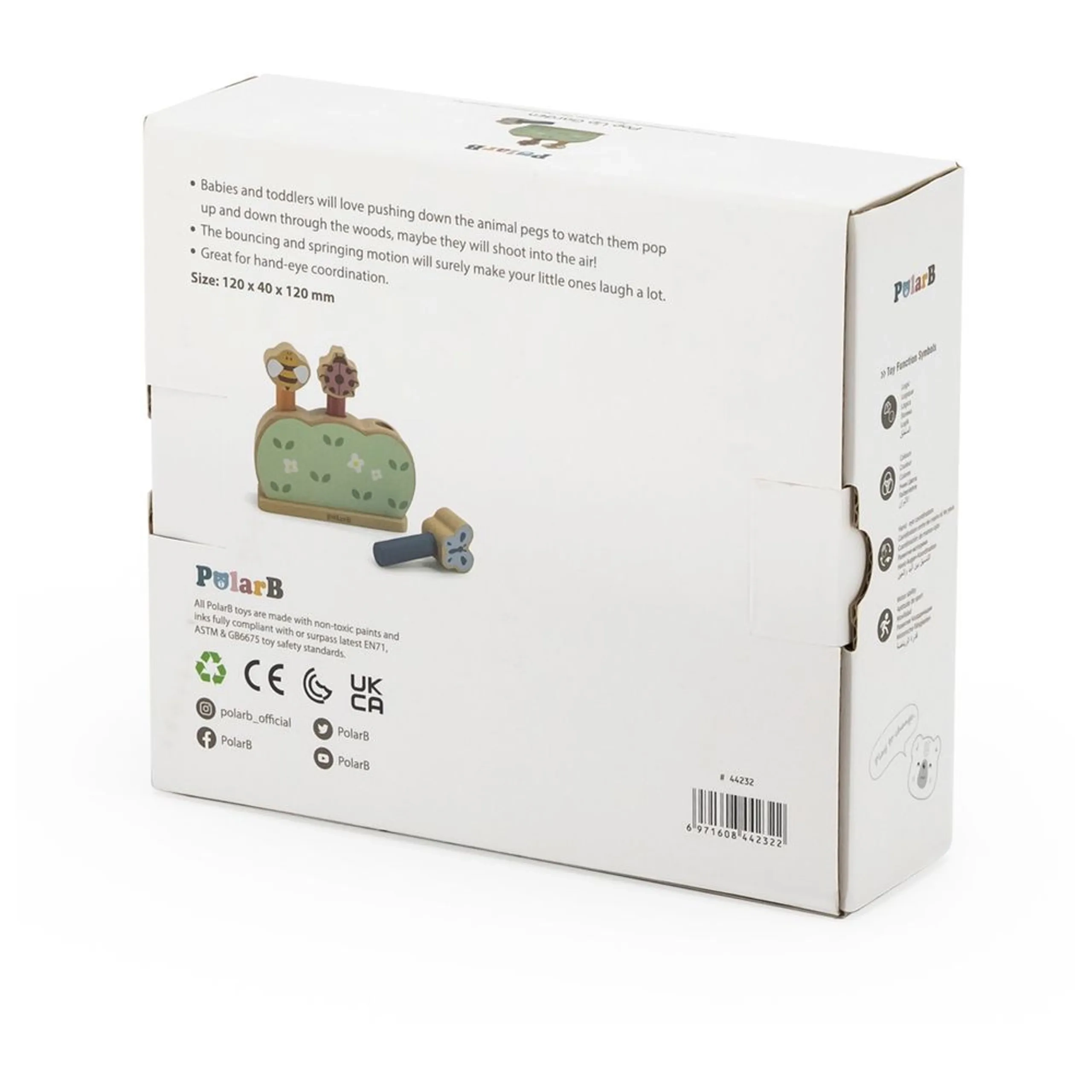 Pop-Up Garden - 18 months+ 3 pieces