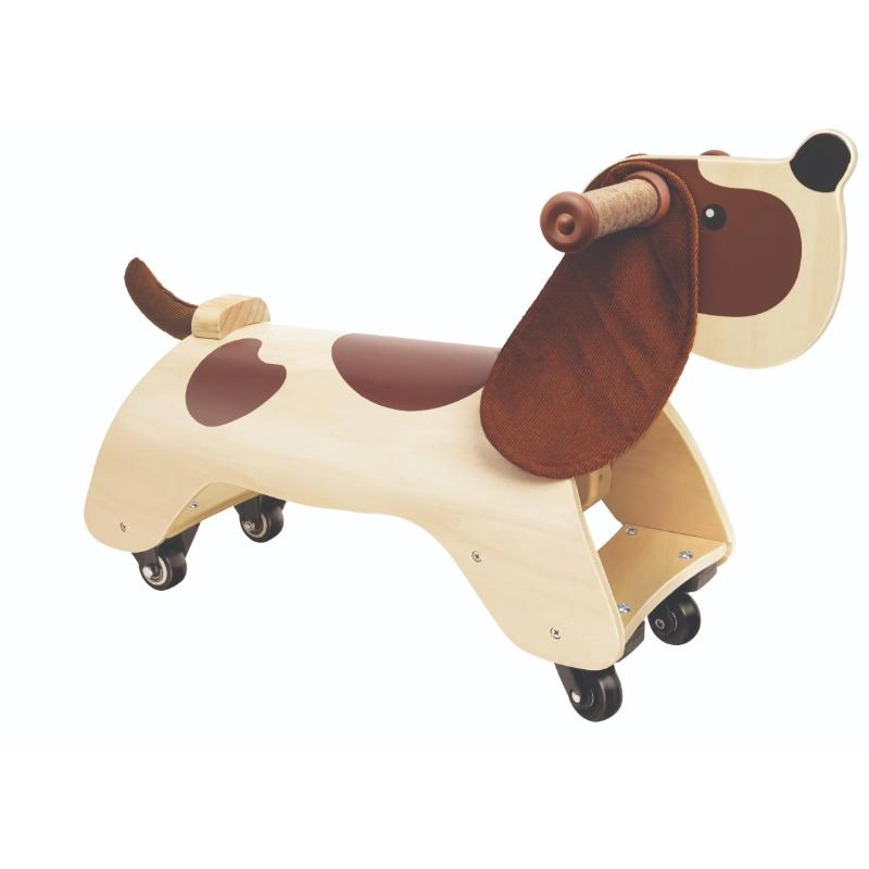 Wooden Ride-On Dachshund Puppy