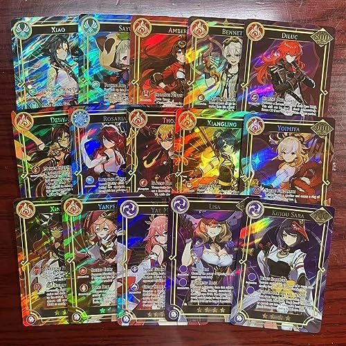 Kamisato Ayaka ZhongLI TCG Collection - English 60pcs