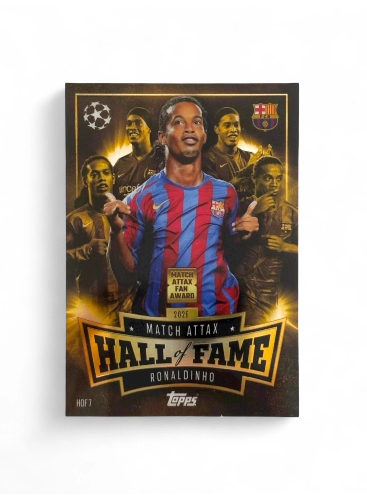 Ronaldinho Hall of Fame + Match Attax Bonus Cards - 51pcs