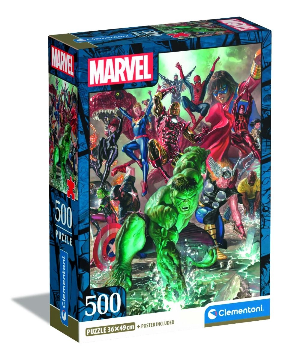 Clementoni Marvel Puzzle (527-35546) - 500 pcs