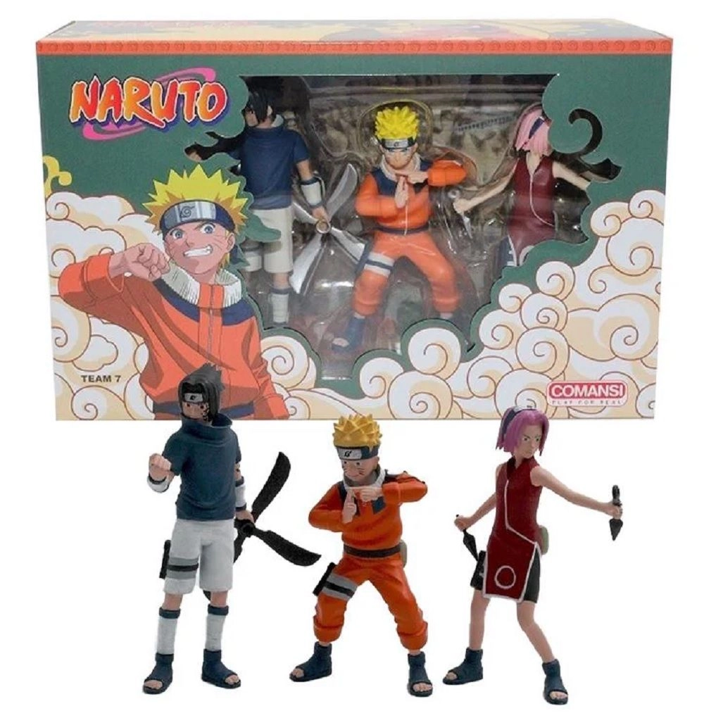 Naruto Collection - Naruto + Sasuke + Sakura (HI5-Y90349) 3 pcs