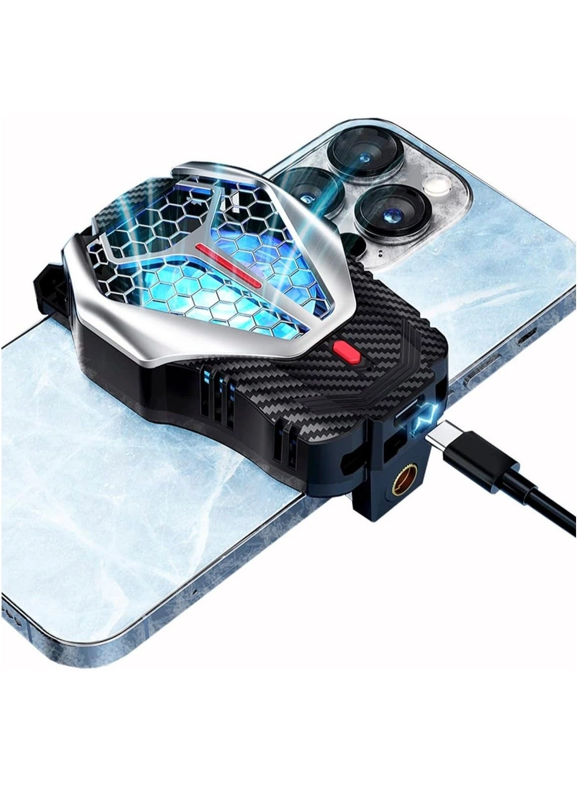 Phone Cooler - Black Type-C 5V