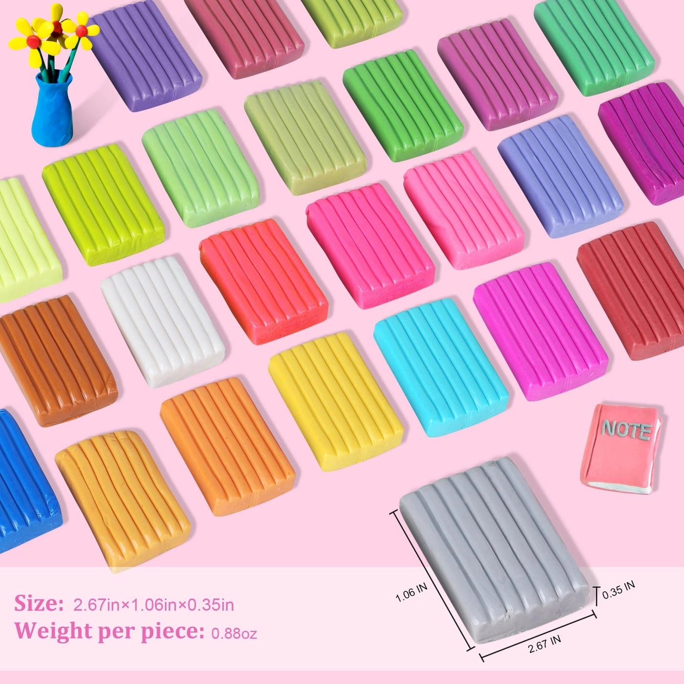 Polymer Clay - 72 colors