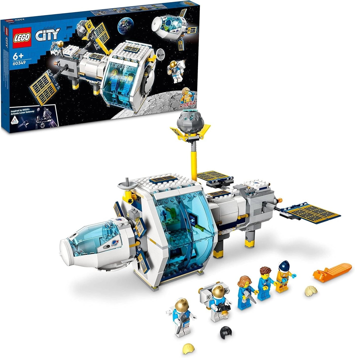 LEGO City Lunar Space Station - NASA - inspired