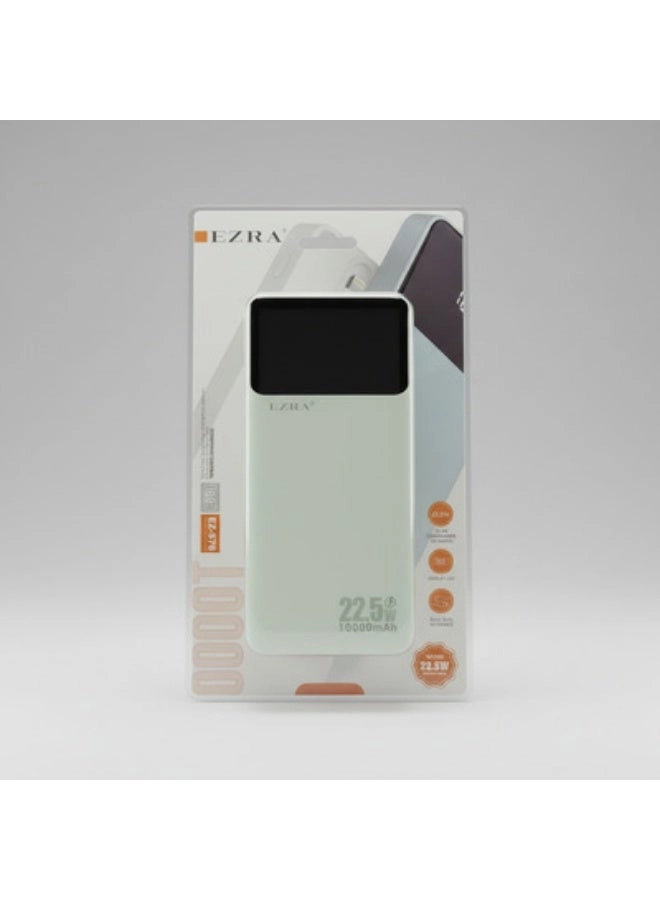 EZRA Power Bank - 10000mAh 22.5W Fast Charging