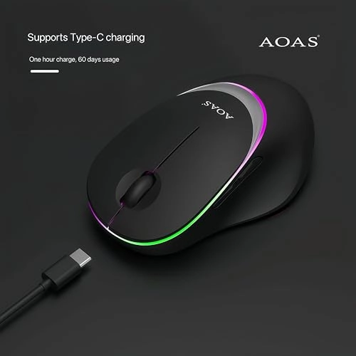 Wireless Mouse - Bluetooth & 2.4G