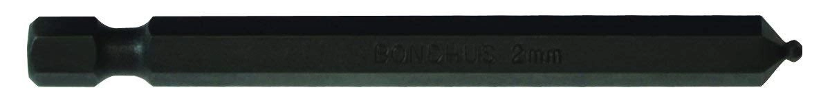 Bondhus 10852 Ball End Tip Power Bit - 2.0mm