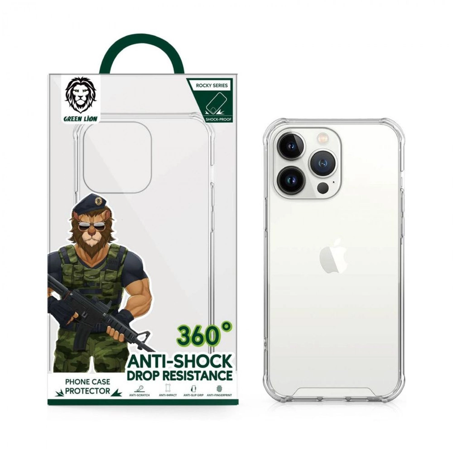 Anti-Shock Case for Apple iPhone 13 Pro - TPU and PC