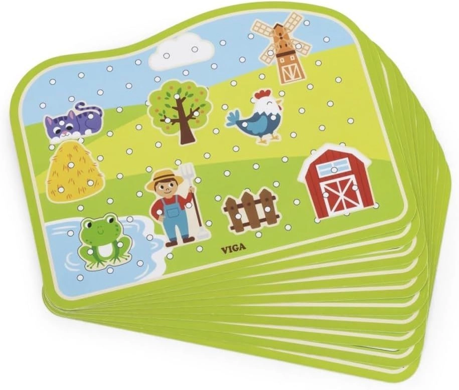 Farm Lacing Game - 3 +